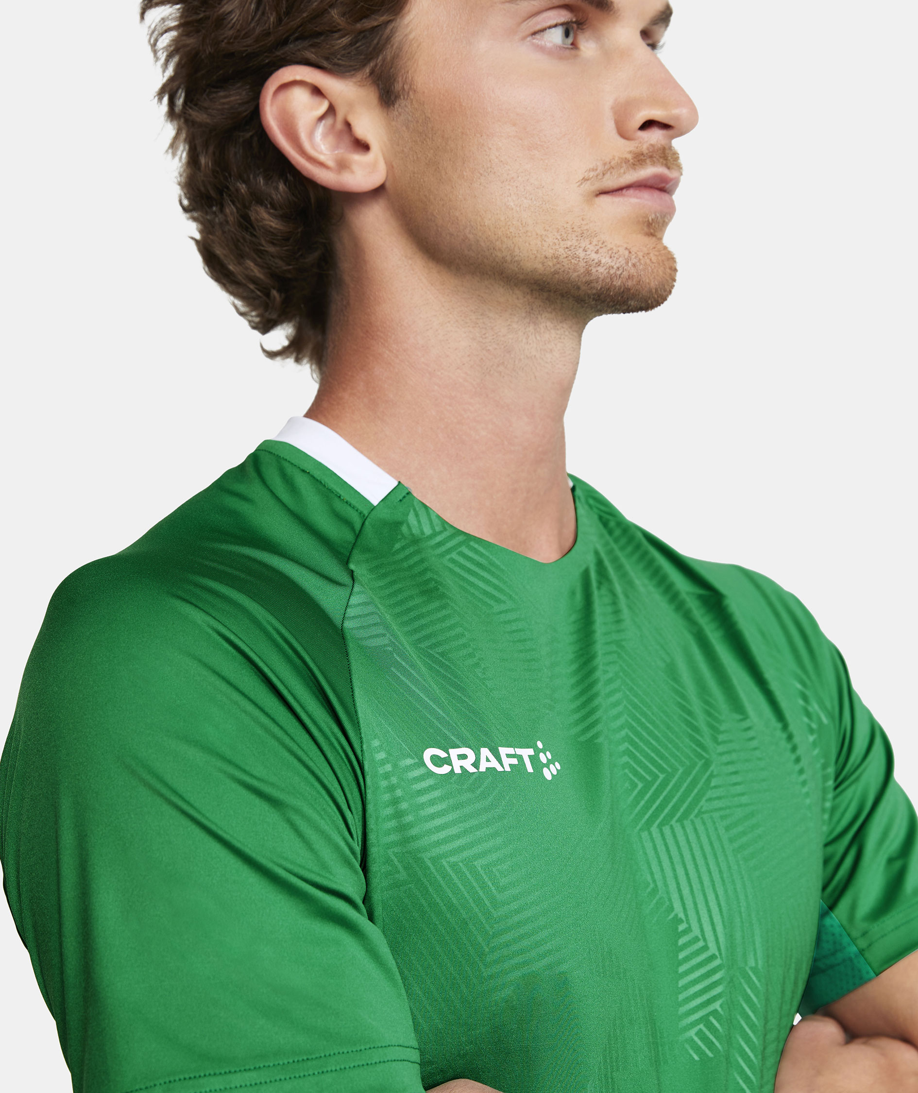 Craft Premier Solid Jersey T-shirt, Team green, large image number 3