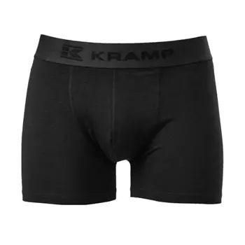 Kramp 2er-pack Bambus Boxershorts, Schwarz