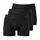 Kramp 3-pak bambus boxershorts, Sort, Sort, swatch