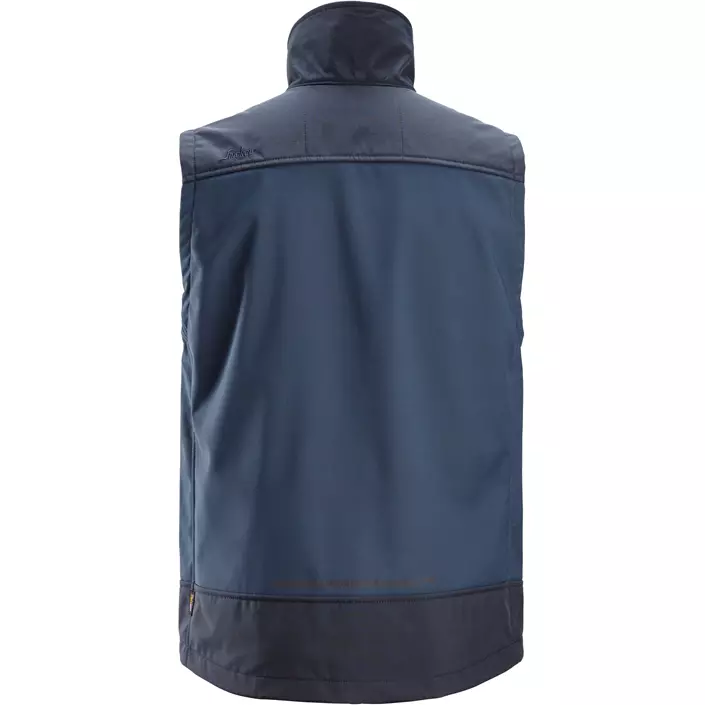 Snickers AllroundWork softshellväst 4506, Navy/Dark Navy, large image number 2