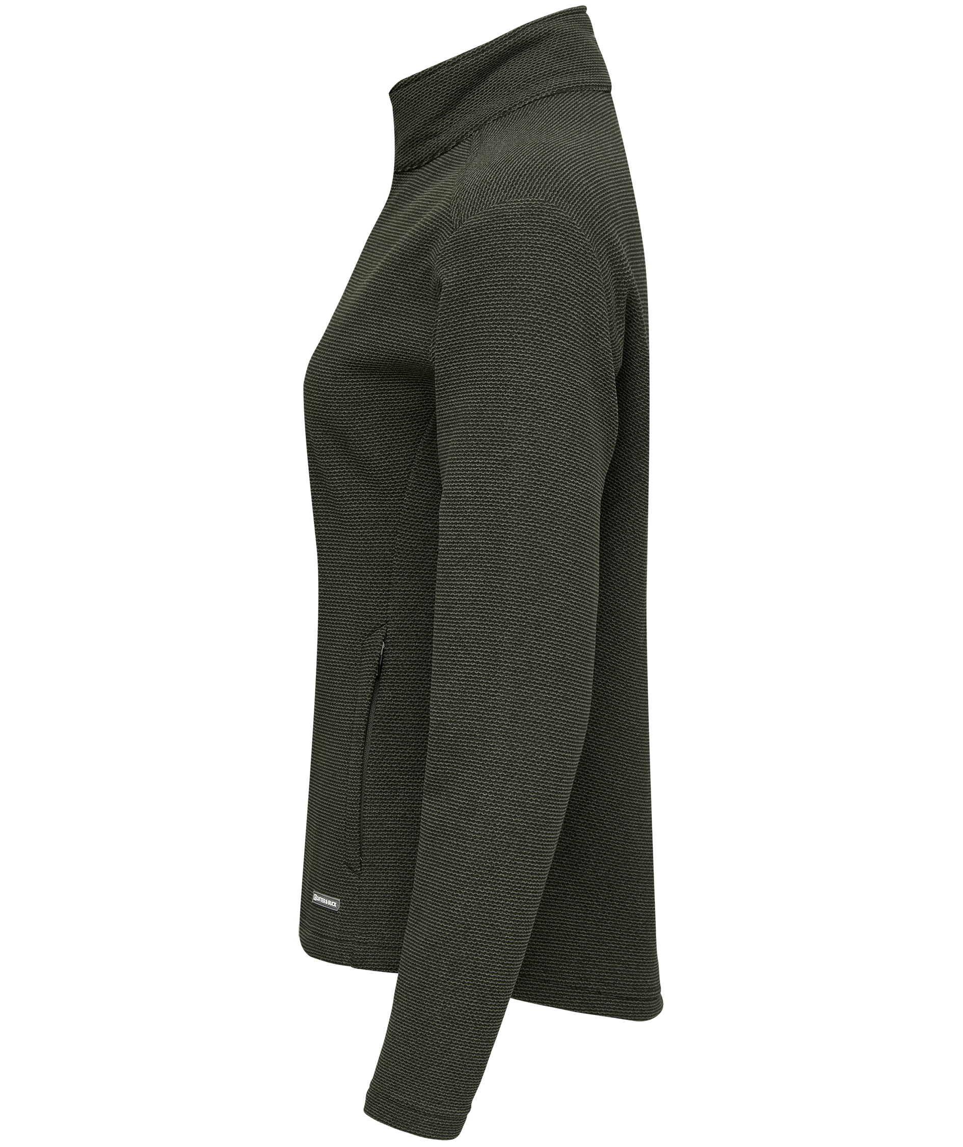 Cutter & Buck Hunts Point fleecejacka dam, Gr&ouml;n, large image number 4