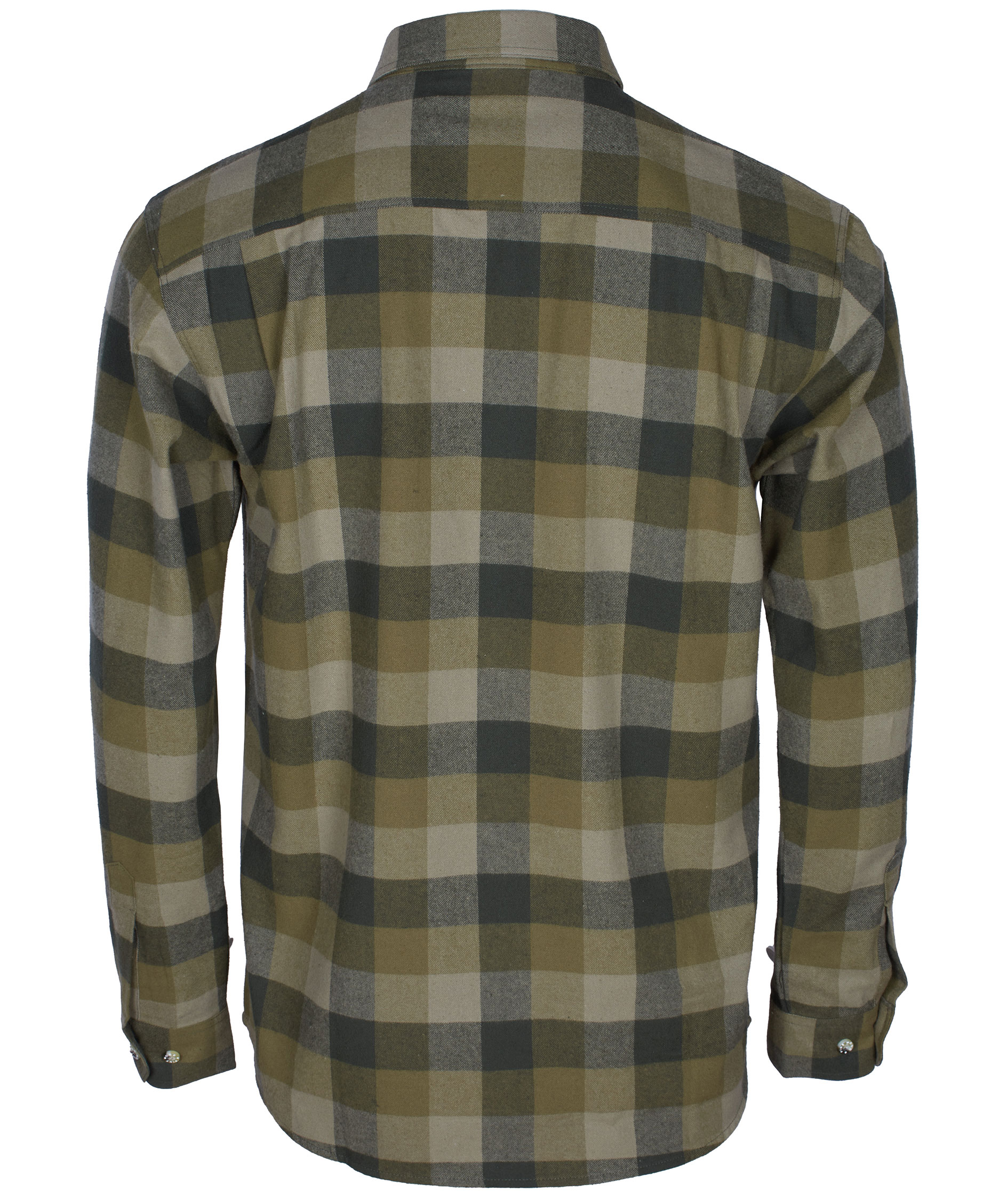 Pinewood Lumbo flannel skovmandsskjorte, Olive/Suede Brown, large image number 2