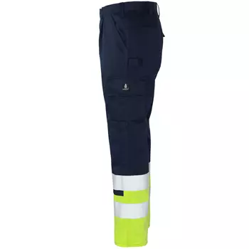 Mascot Safe Compete Patos work trousers, Marine/Hi-Vis yellow