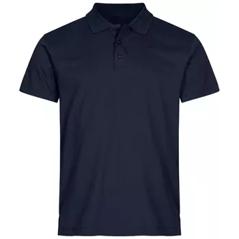 Clique Single Jersey polo T-skjorte, Dark navy