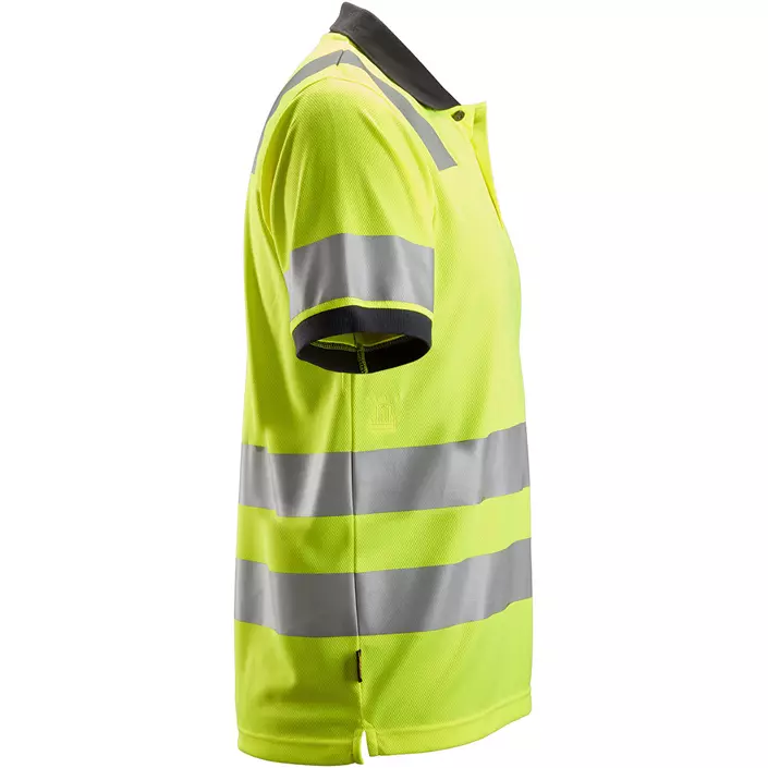 Snickers AllroundWork polo T-shirt 2730, Hi-Vis Gul, large image number 1