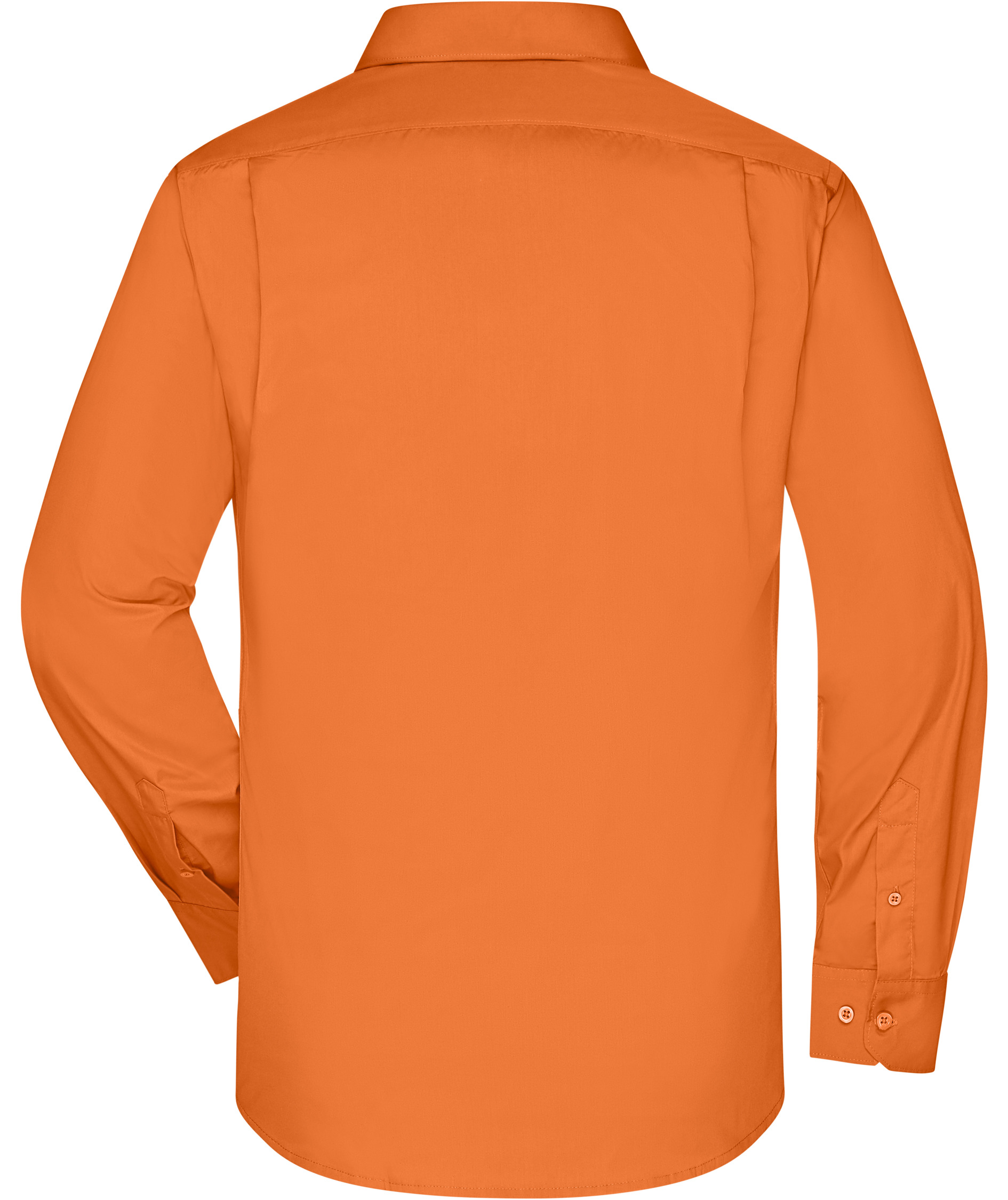James & Nicholson modern fit  shirt, Orange