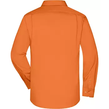 James & Nicholson modern fit  shirt, Orange