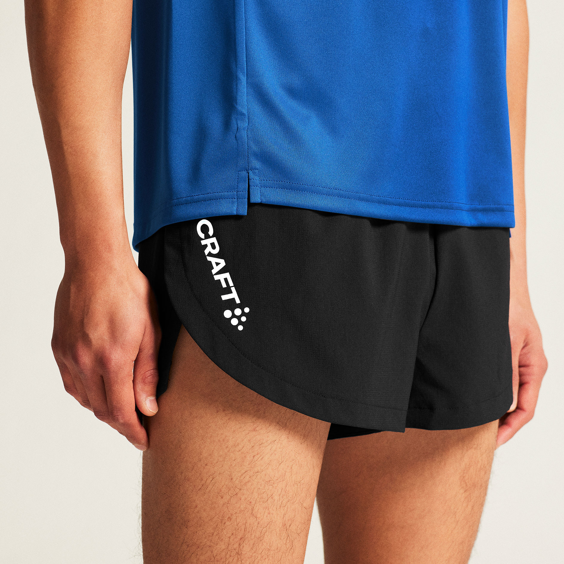 Craft Rush Marathon shorts, Black, large image number 5