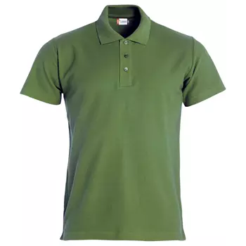 Clique Basic polo shirt, Army Green