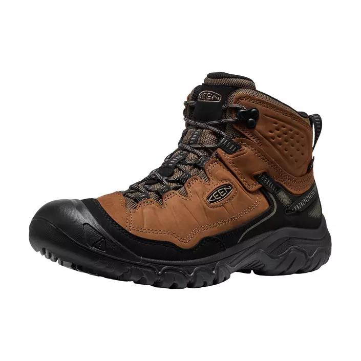 Keen Targhee IV Mid WP vandrestøvletter, Bison/Black, large image number 3