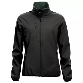Clique Basic women's softshell jacket, Black