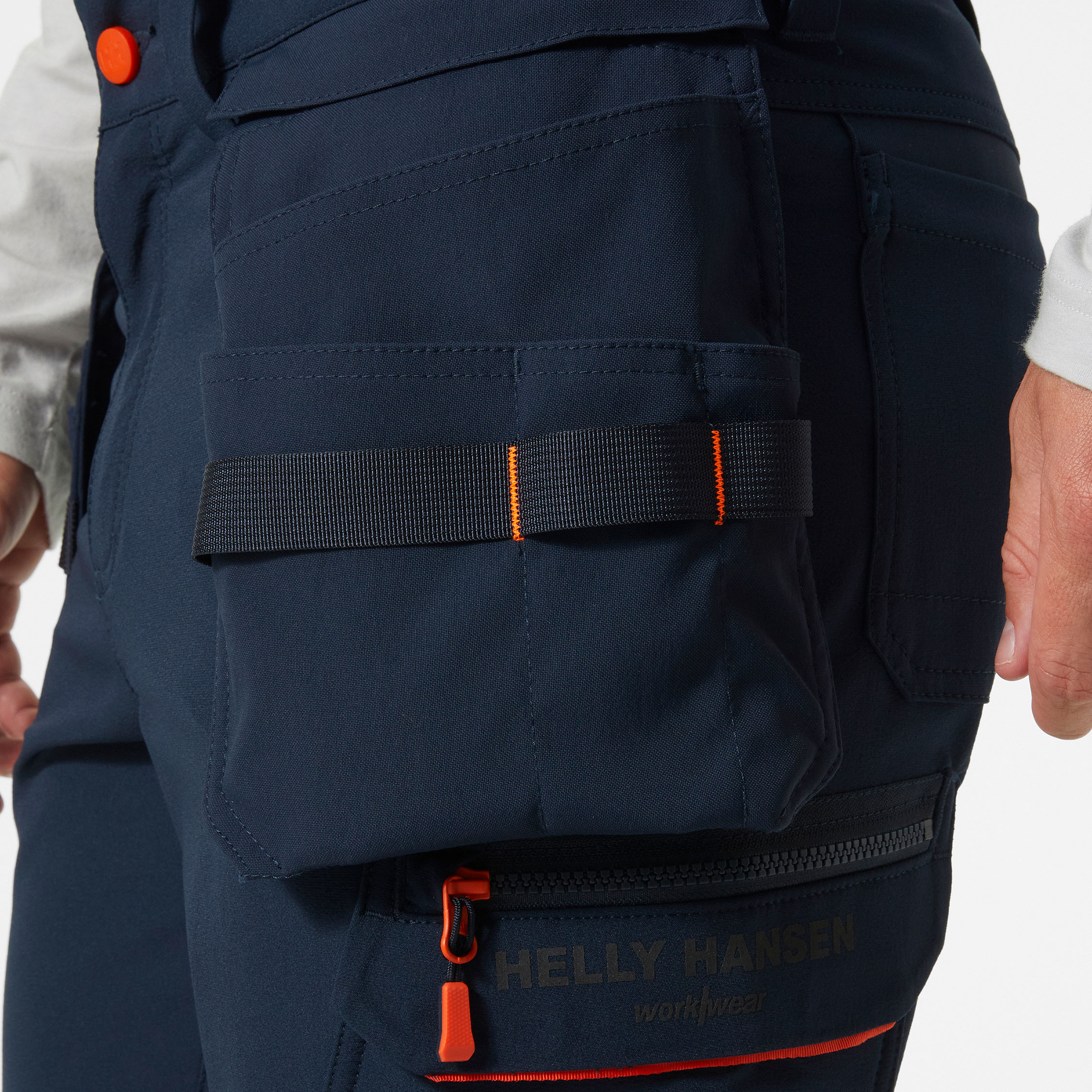 Helly Hansen Kensington h&aring;ndv&aelig;rkershorts full stretch, Navy, large image number 5