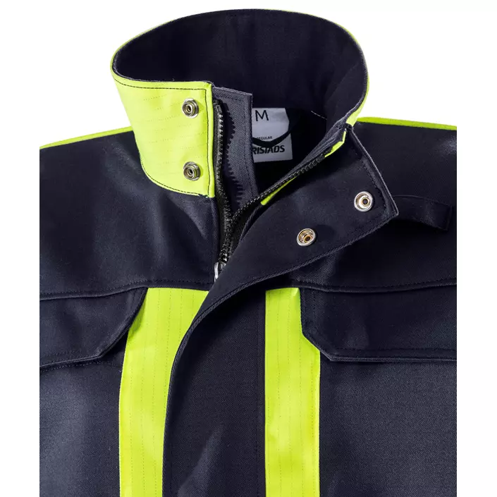 Fristads Flame kjeledress 8044 WEL, Marine/Hi-Vis gul, large image number 6