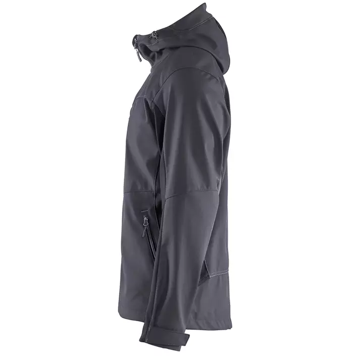 Blåkläder Unite softshell jacket, Medium grey/black, large image number 2