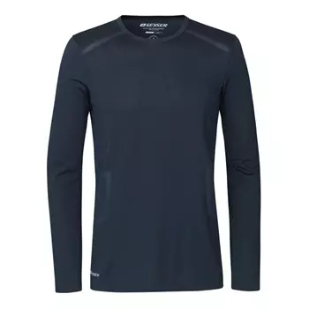 GEYSER seamless long-sleeved T-shirt, Navy