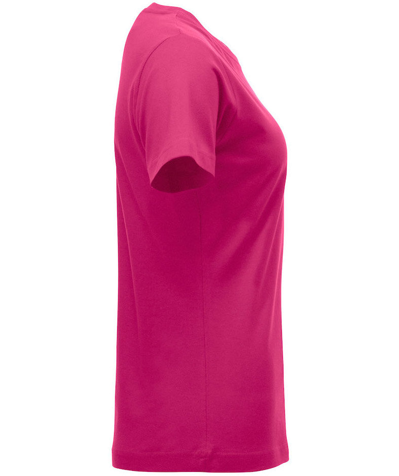 Clique New Classic dame T-shirt, Lys Cerise, large image number 3