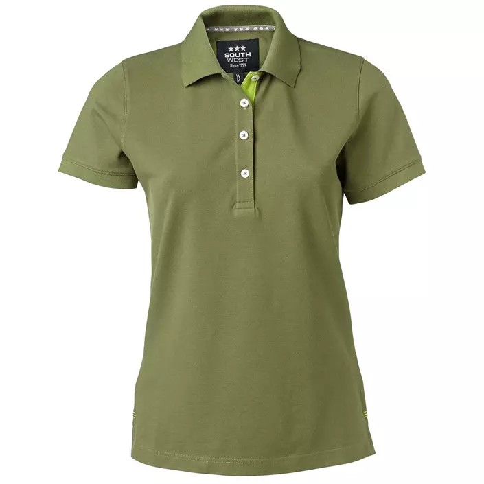 South West Marion women's polo shirt, Light Olivegreen, large image number 0