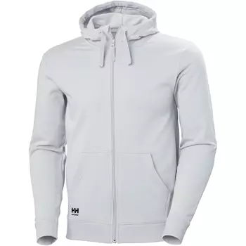 Helly Hansen Classic hoodie med dragkedja, Grey fog