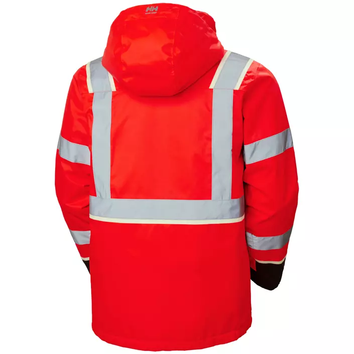 Helly Hansen UC-ME winter jacket, Hi-Vis Red, large image number 2