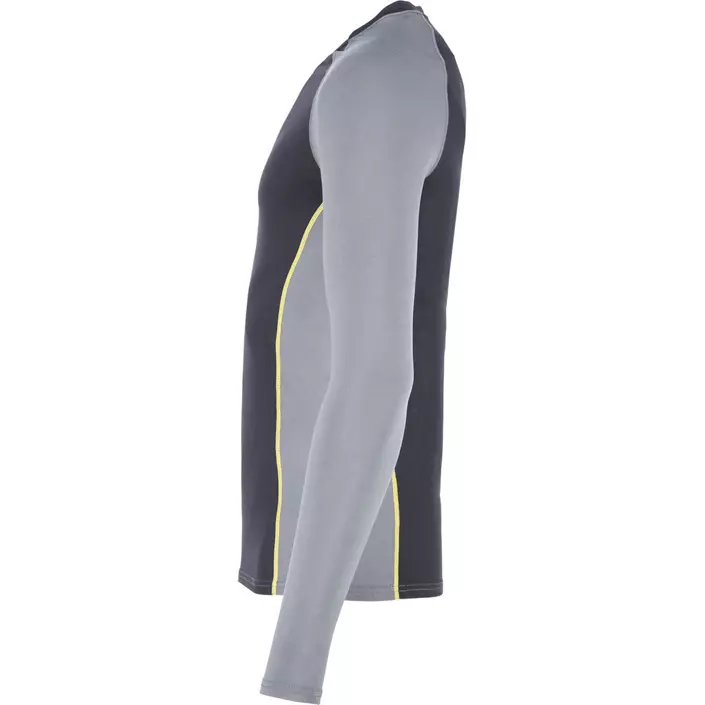 Kramp Technical Carbon thermal undershirt, Black/Grey, large image number 2