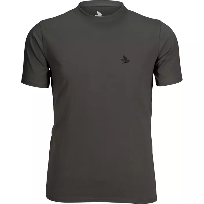 Seeland Outdoor 2-pack T-skjorte, Raven/Pine green, large image number 2