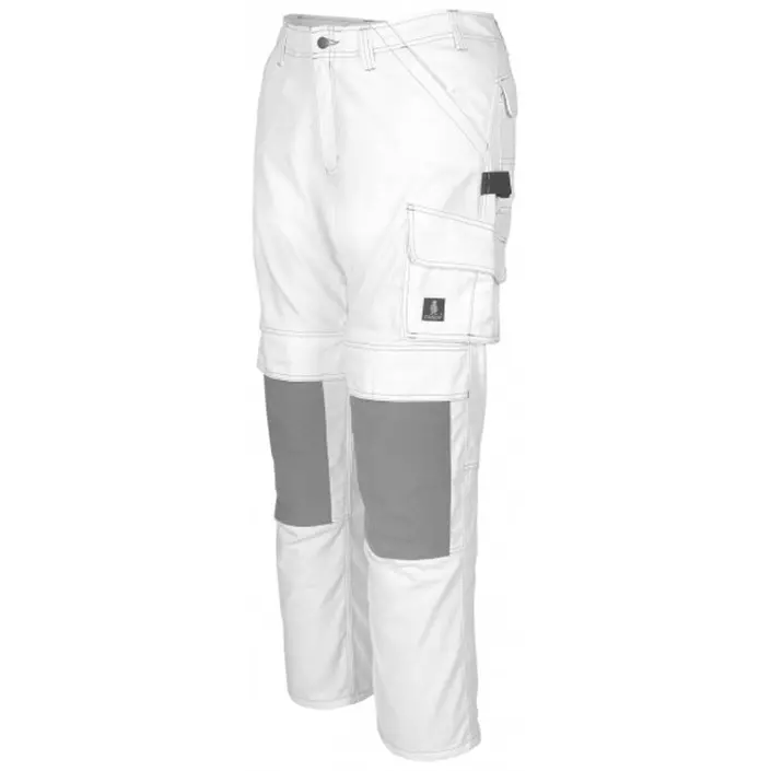 Mascot Hardwear Lerida work trousers, White, large image number 1