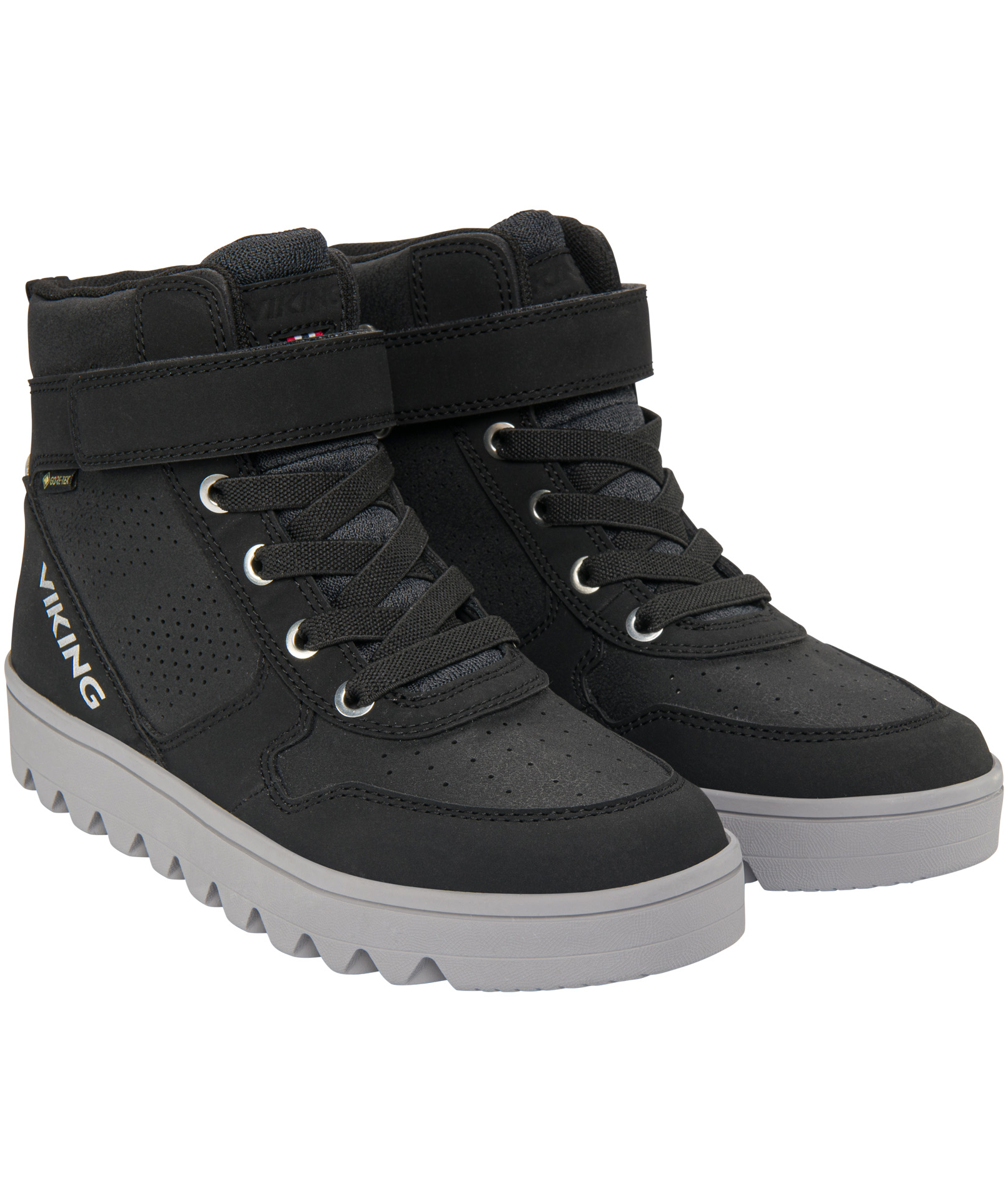 Viking Fleek GTX 1V st&oslash;vle til b&oslash;rn, Black/Grey, large image number 2