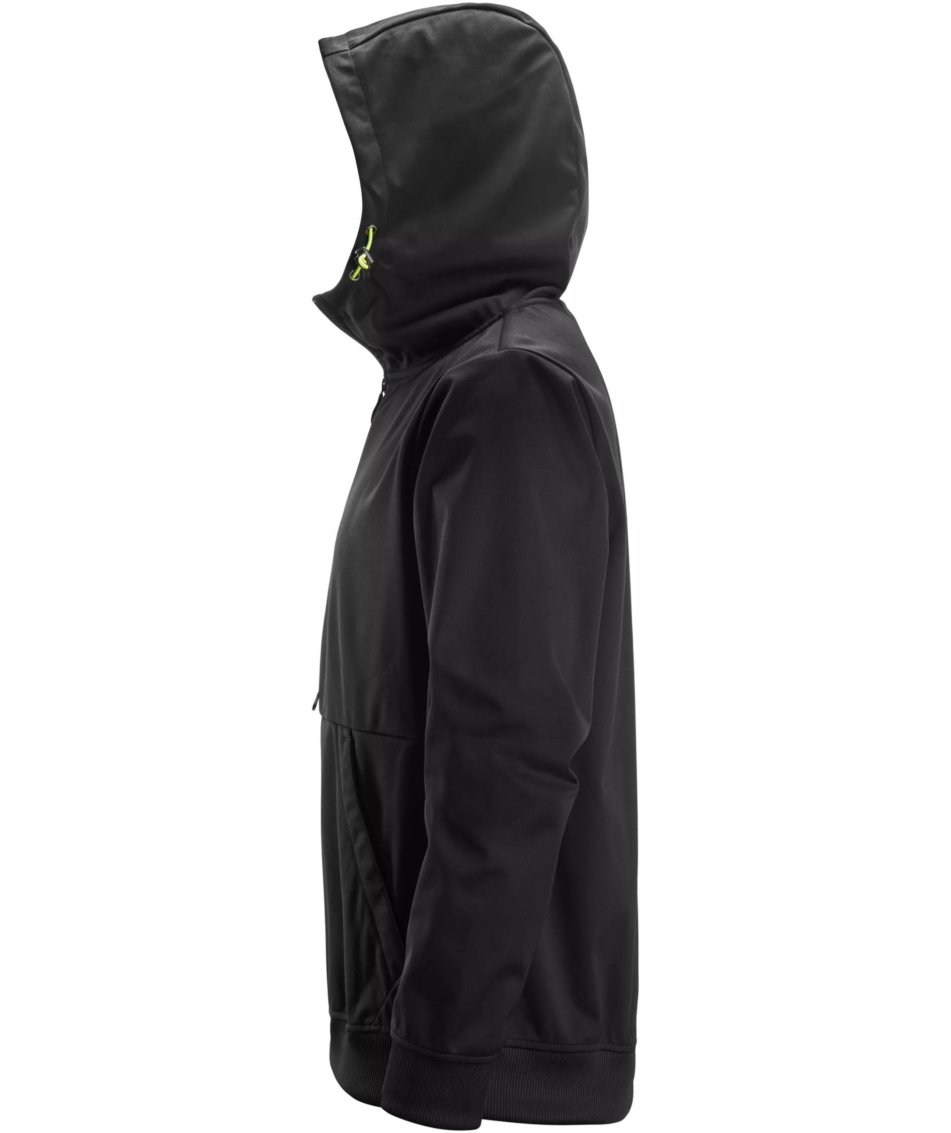 Snickers FlexiWork Windblocker softshell hoodie 8400, Black, large image number 5