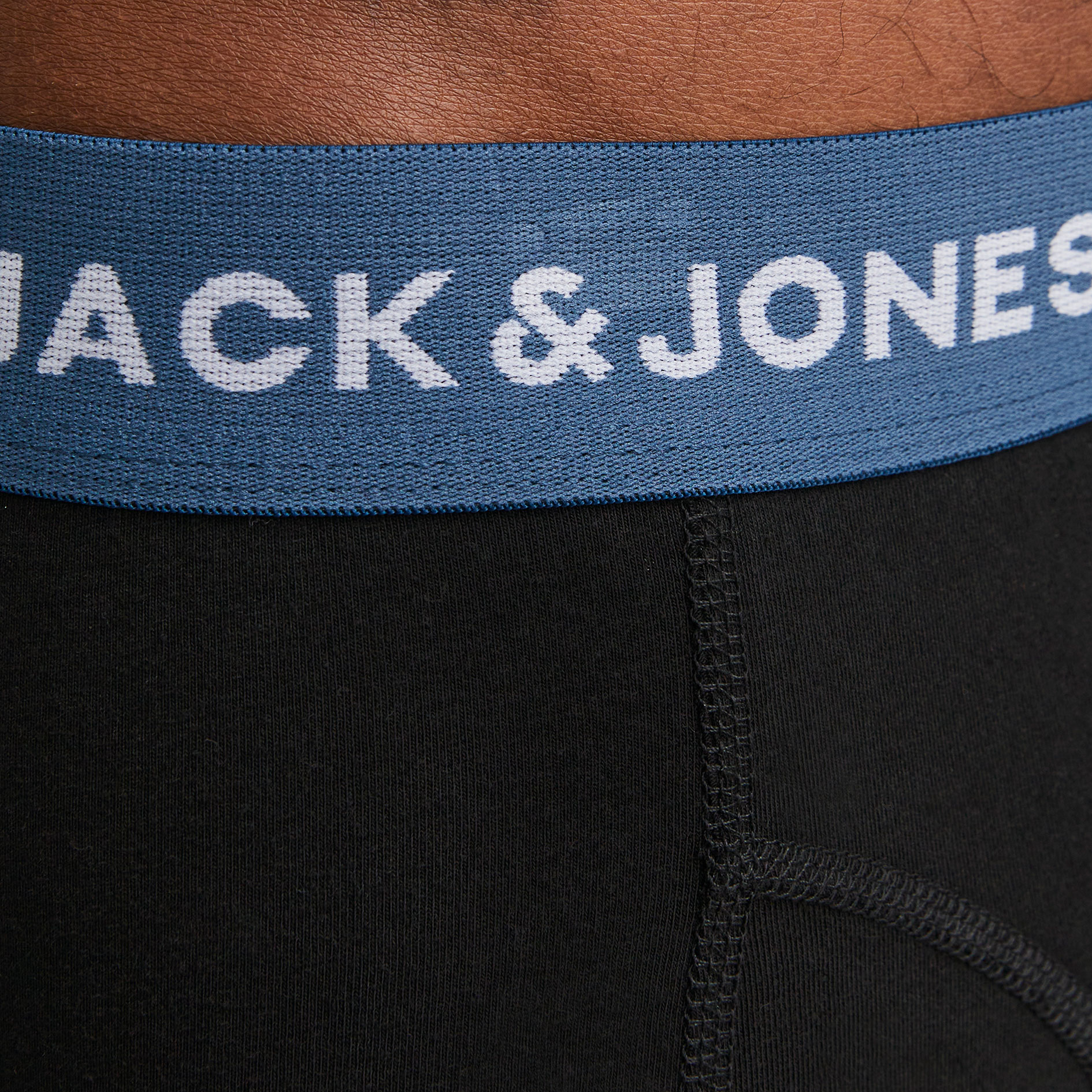 Jack & Jones JACSOLID 5er-Pack Boxershorts, Black/Blue, large image number 4