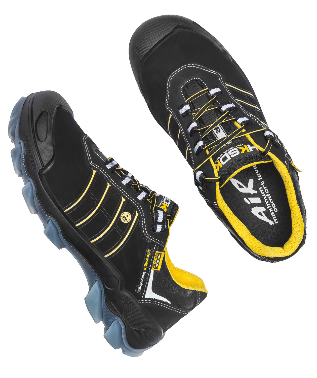 HKSDK B3 safety shoes S3, Black