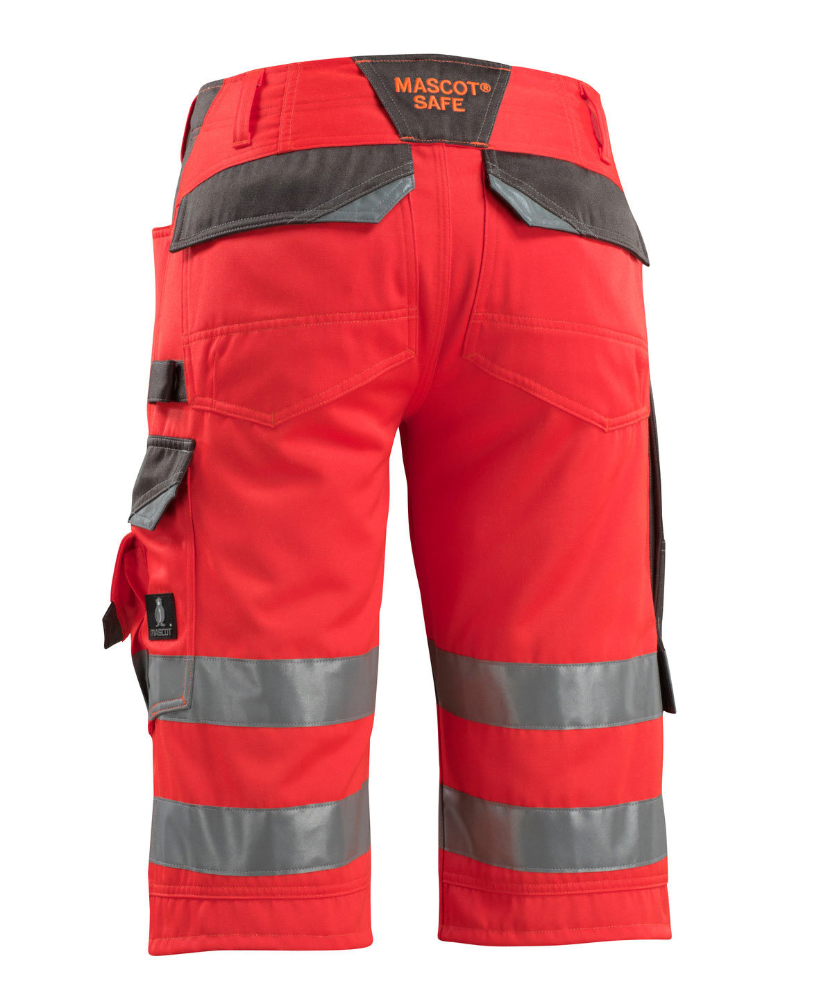 Mascot Safe Supreme Luton Knickers, Hi-vis R&oslash;d/M&oslash;rk antracit, large image number 2