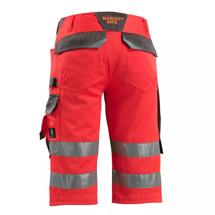 Mascot Safe Supreme Luton Knickers, Hi-vis Rød/Mørk antracit, large image number 2