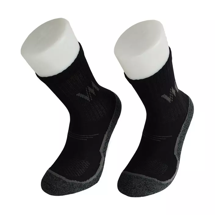 VM Footwear Coolmax Functional socks, Black/Grey, large image number 0