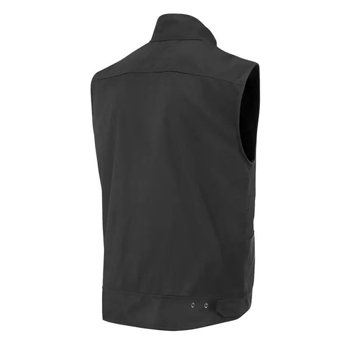 Snickers service vest, Black, large image number 1
