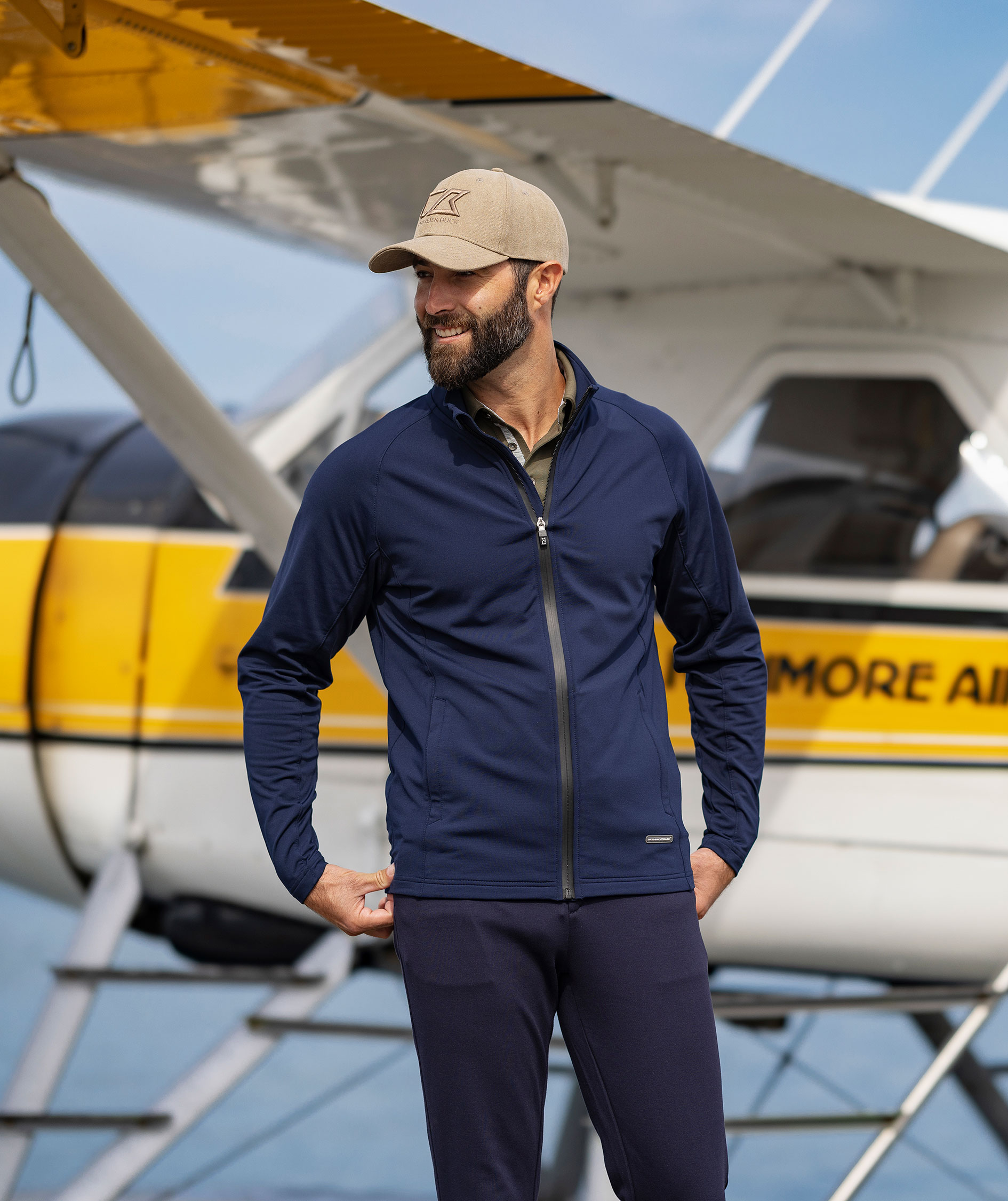 Cutter & Buck Adapt cardigan, Dark navy