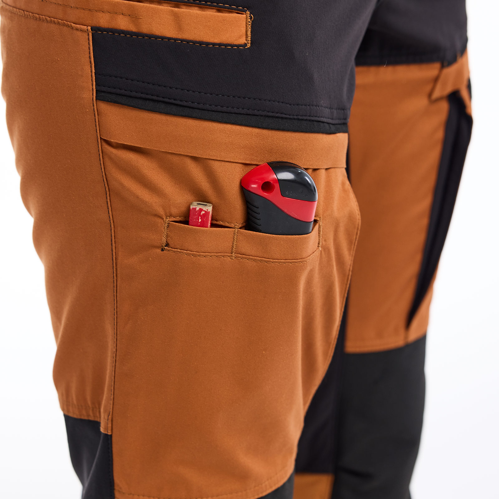 Bl&aring;kl&auml;der women's work trousers, Rust/black, large image number 5