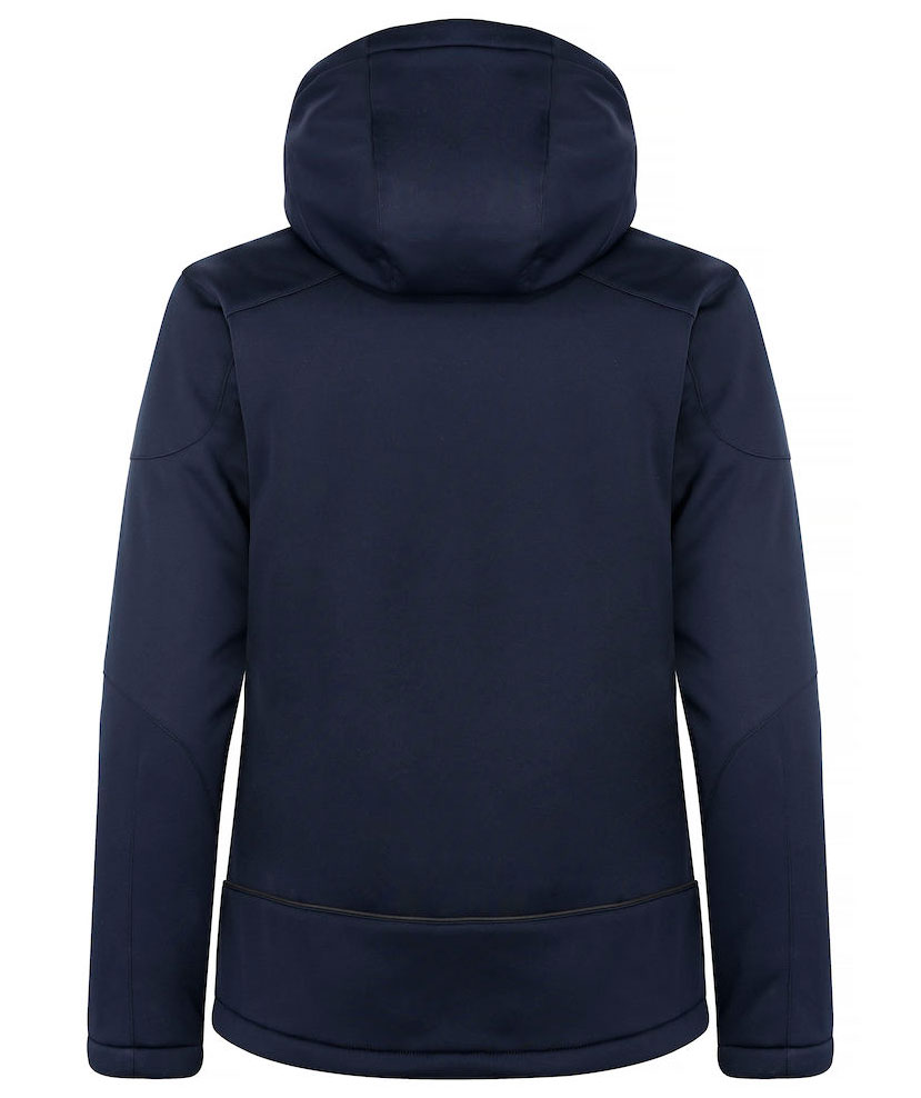 Clique Grayland softshelljacka dam, Dark navy, large image number 1