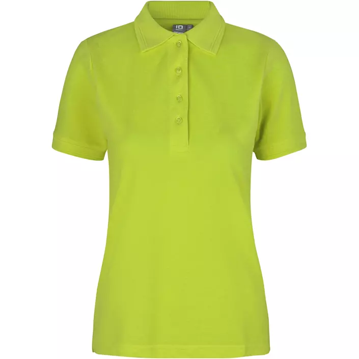 ID PRO Wear dame Polo T-shirt, Limegrøn, large image number 0