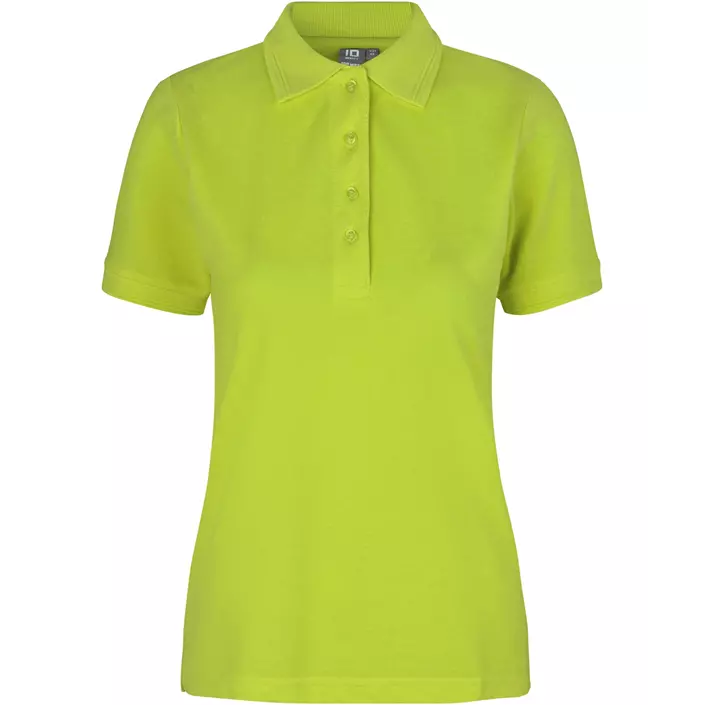 ID PRO Wear women's Polo shirt, Lime Green, large image number 0