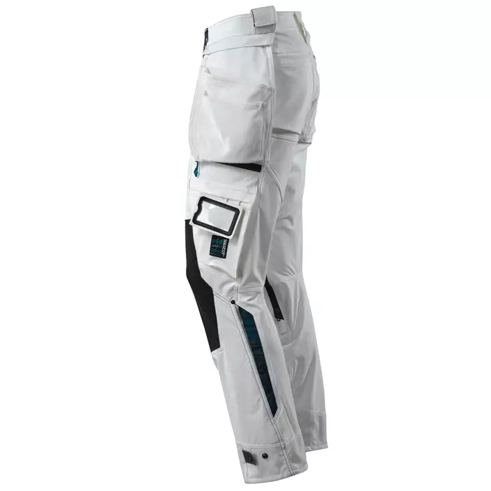 Mascot Advanced craftsman trousers Full stretch, White, large image number 1