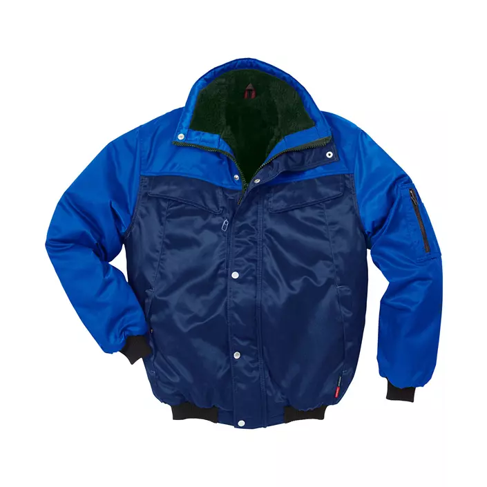 Kansas Icon pilot jacket, Marine/Royal Blue, large image number 0