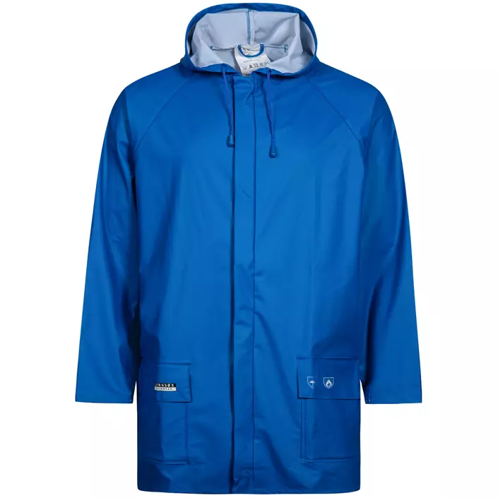 Lyngsøe PU rain jacket, Royal Blue, large image number 0