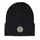 Westborn stickad mössa med logo, Black, Black, swatch