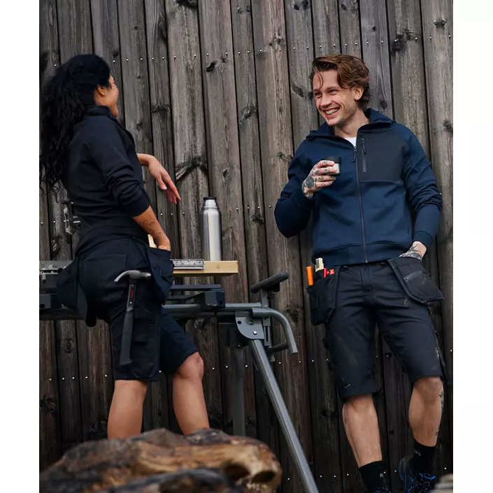 Fristads hantverksshorts 2904 GWM, Svart, large image number 10