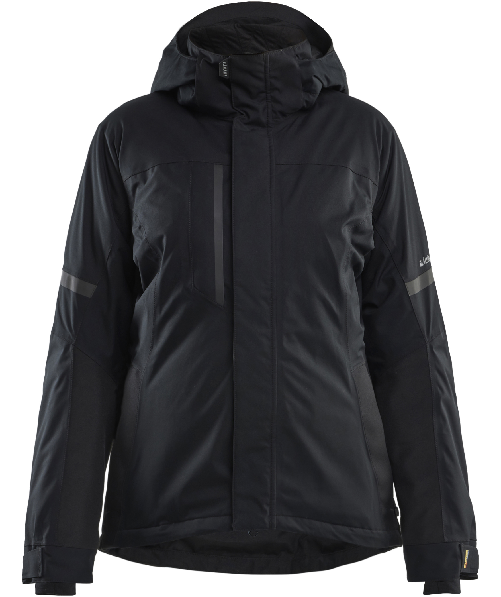 Bl&aring;kl&auml;der vinterjacka dam, Svart