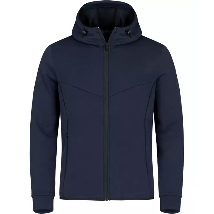 Clique Hayden hoodie with full zipper, Dark navy, large image number 0
