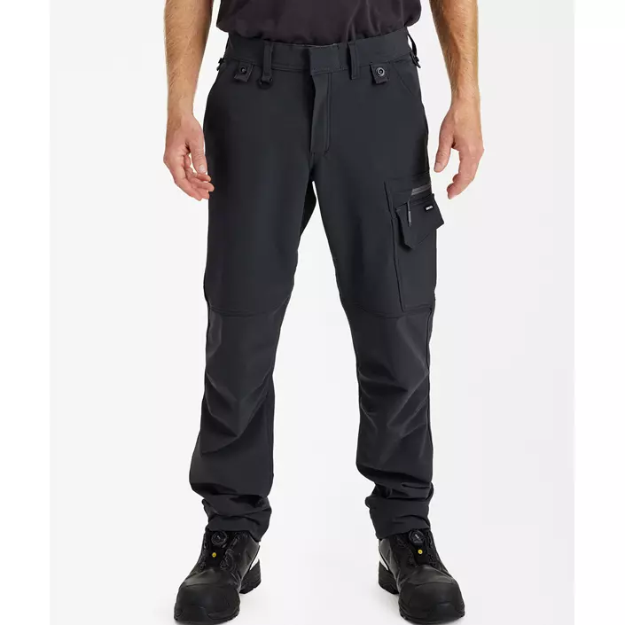 Engel Entire servicebyxa full stretch, Anthracite Grey/Black, large image number 1