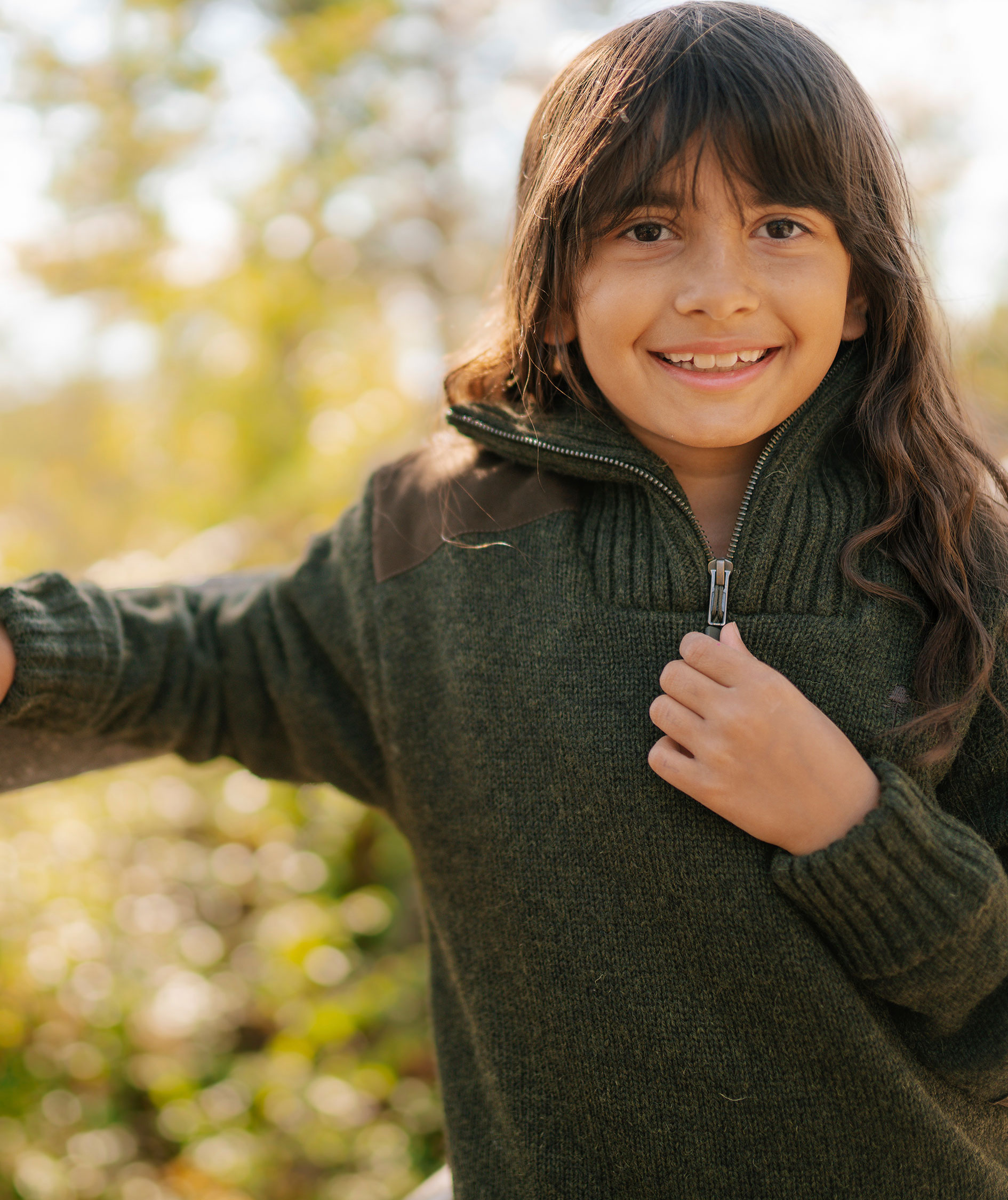 Pinewood Hurricane tr&oslash;je til b&oslash;rn, M&oslash;rkegr&oslash;n
