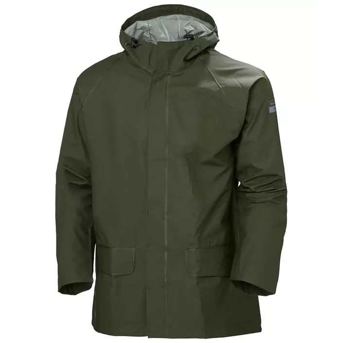 Helly Hansen Mandal rain jacket, Army Green, large image number 0