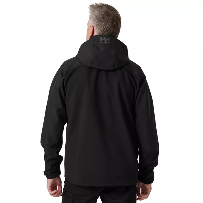 Helly Hansen Oxford softshell jacket, Black, large image number 2